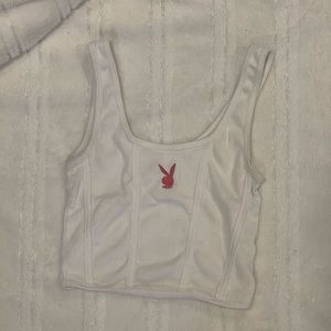 Pacsun playboy tank top size s
